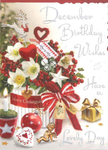 Picture of DECEMBER BIRTHDAY CARD